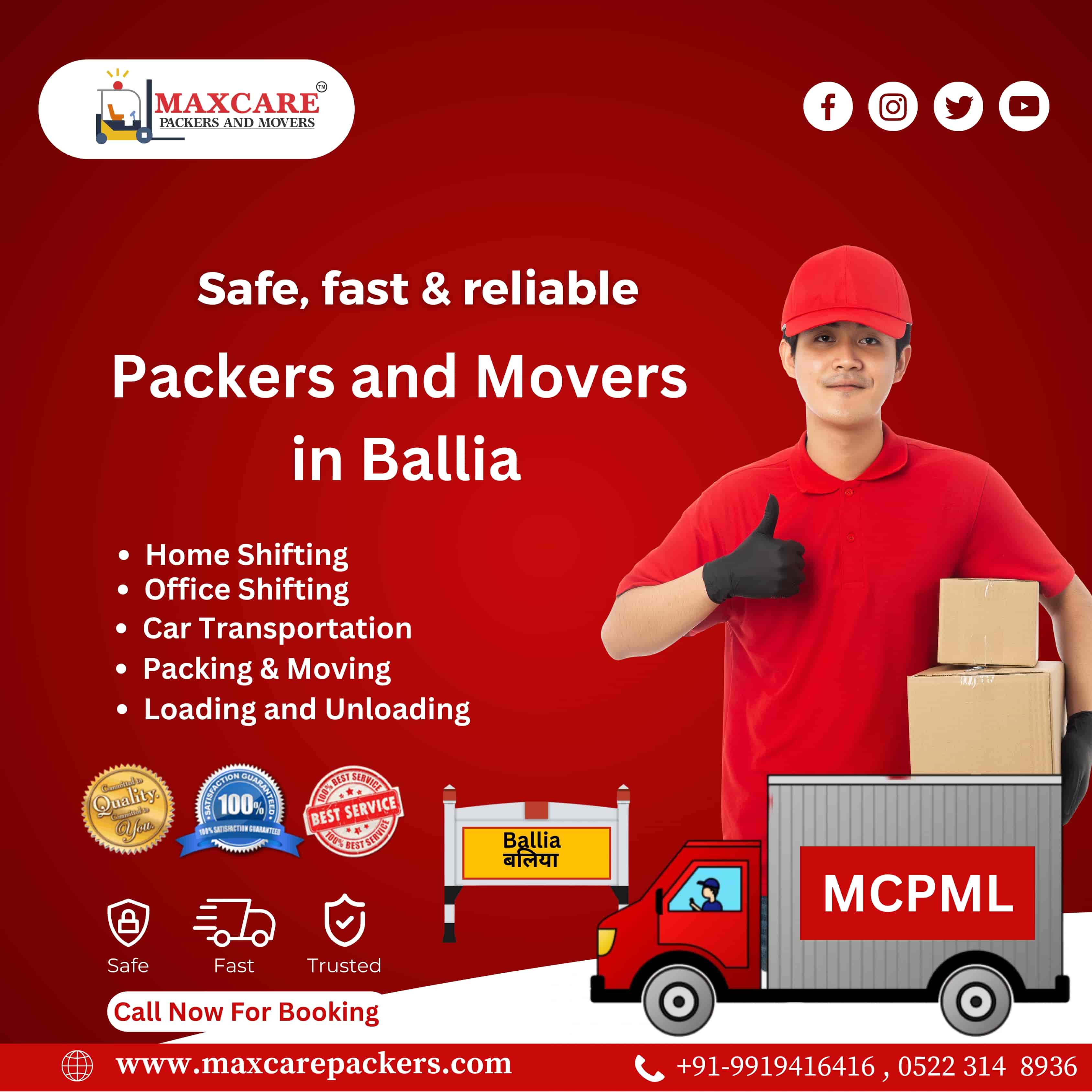 Packers and Movers in Ballia
