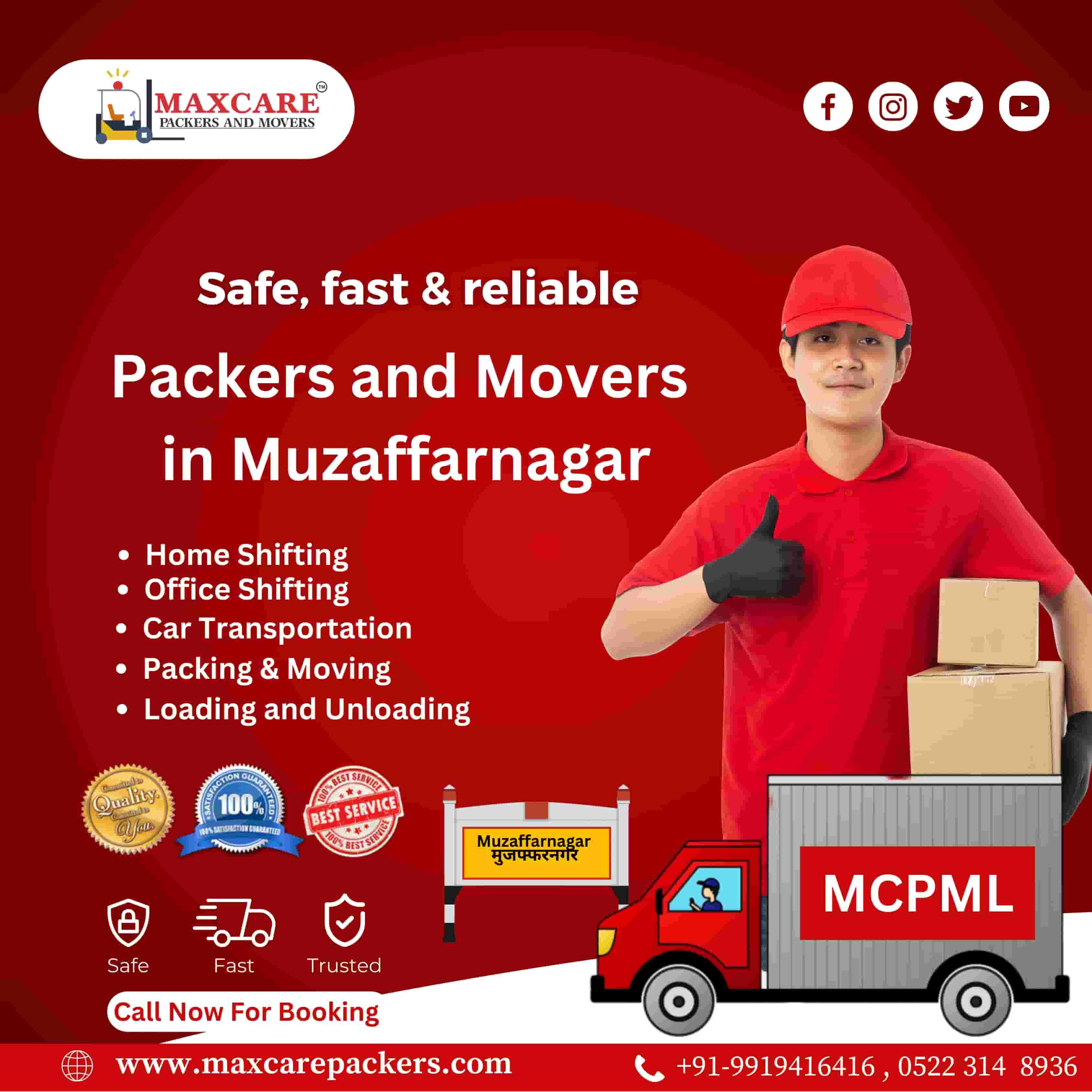 Packers and Movers in Muzaffarnagar