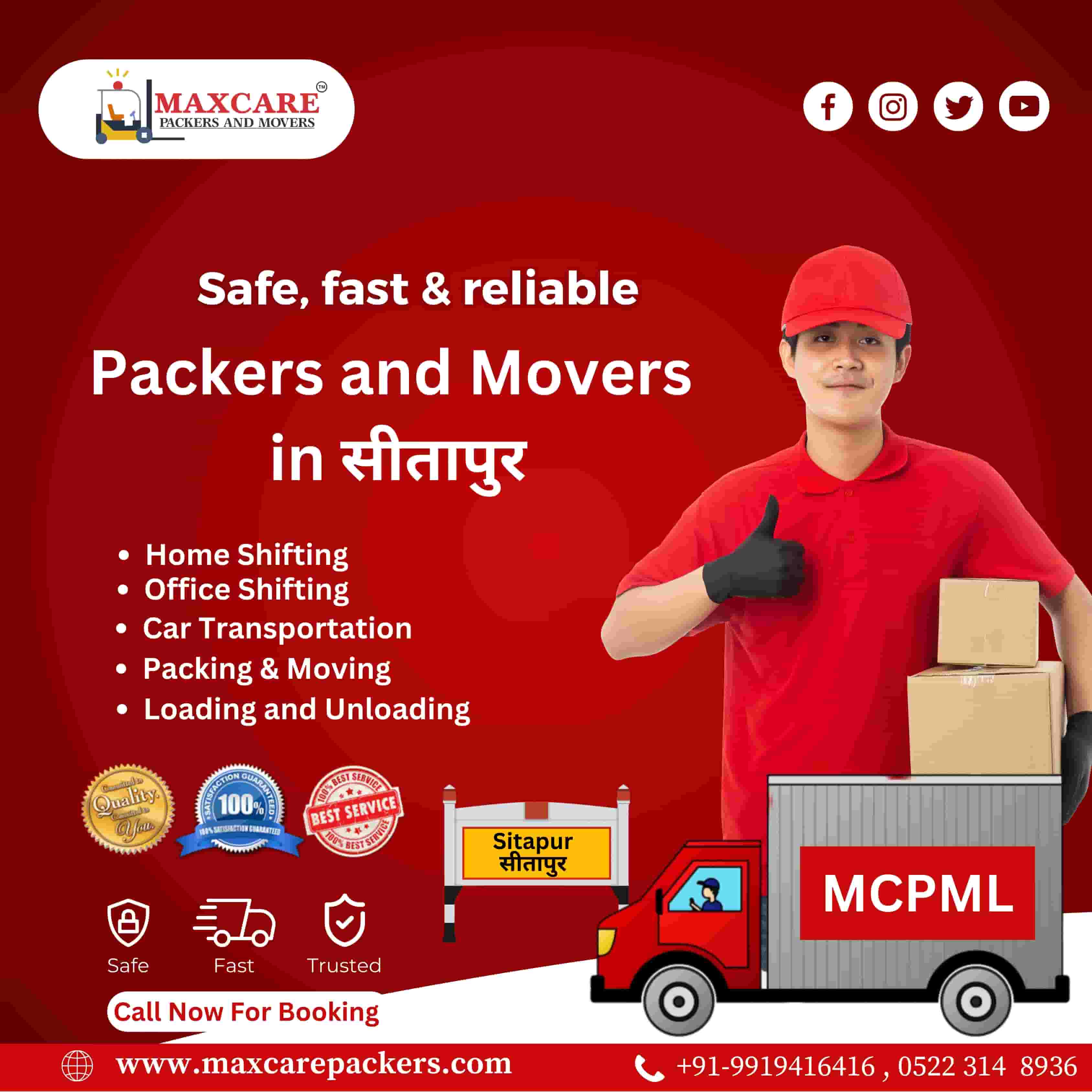 Packers and Movers in Sitapur