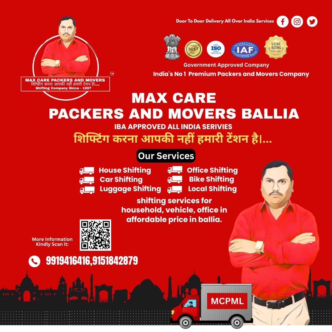 Packers and Movers in Ballia
