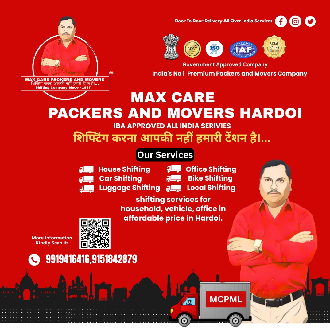 Packers and Movers in Hardoi